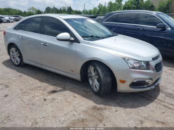  Salvage Chevrolet Cruze