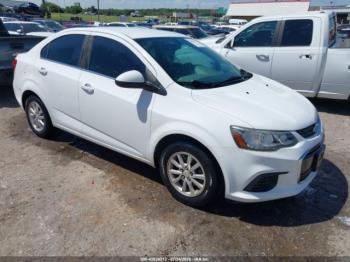  Salvage Chevrolet Sonic