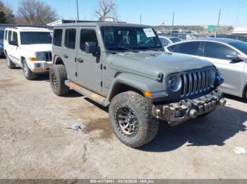  Salvage Jeep Wrangler