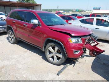  Salvage Jeep Grand Cherokee