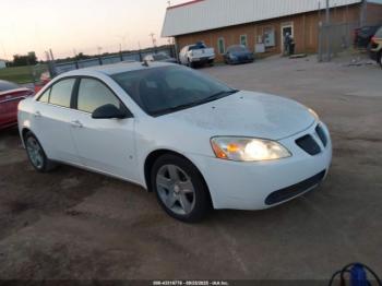  Salvage Pontiac G6