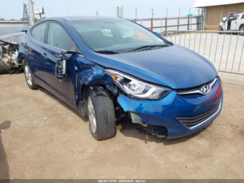  Salvage Hyundai ELANTRA