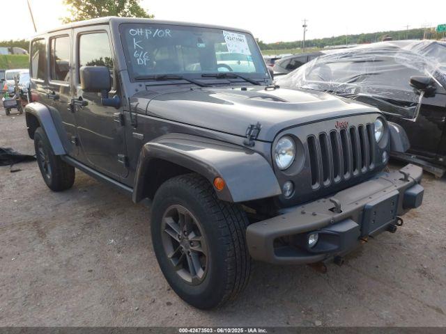  Salvage Jeep Wrangler