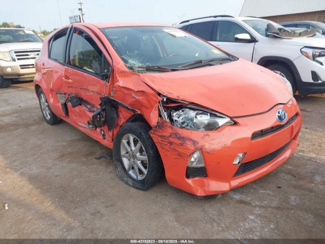  Salvage Toyota Prius c