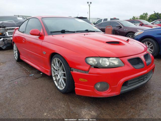  Salvage Pontiac GTO