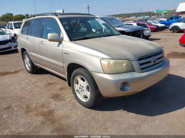  Salvage Toyota Highlander