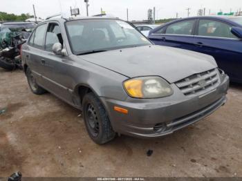  Salvage Hyundai ACCENT