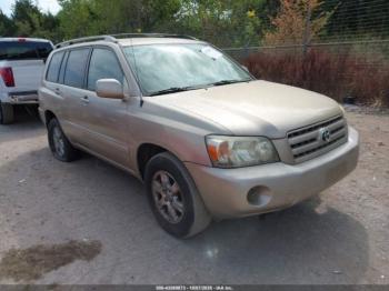  Salvage Toyota Highlander