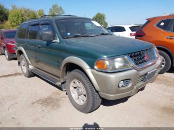  Salvage Mitsubishi Montero Sport