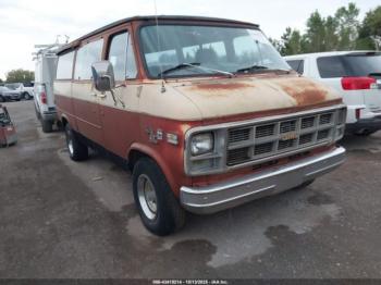  Salvage GMC Rally Van