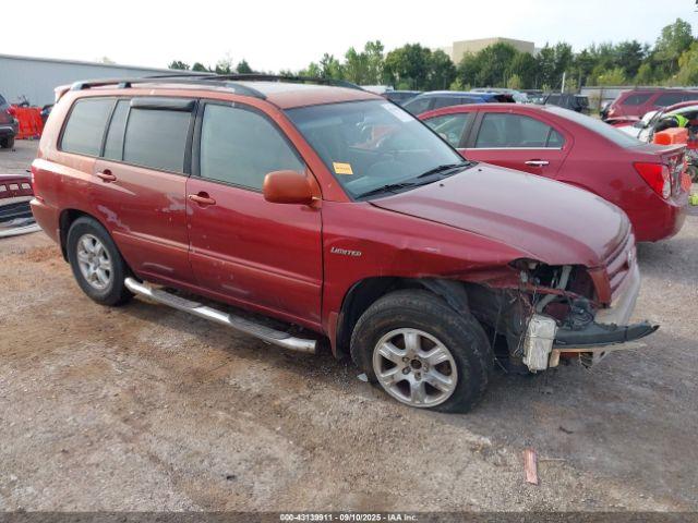  Salvage Toyota Highlander