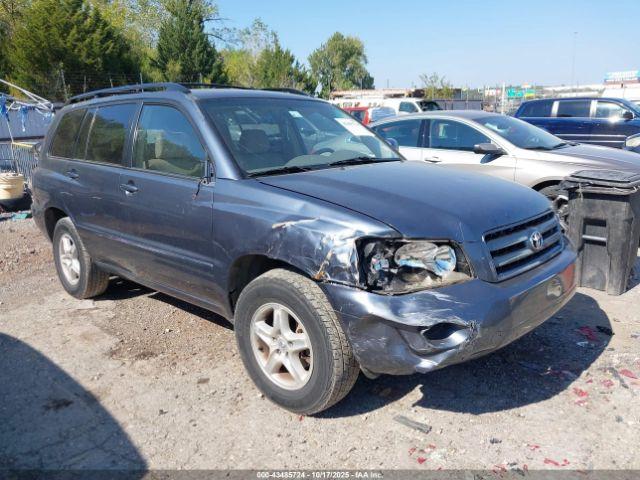  Salvage Toyota Highlander