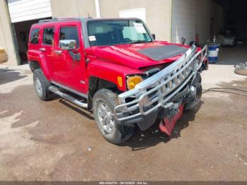  Salvage HUMMER H3 Suv
