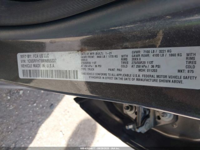 Ram 1500 Limited  4x4 5'7 Box Image 12