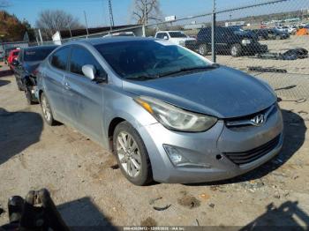  Salvage Hyundai ELANTRA