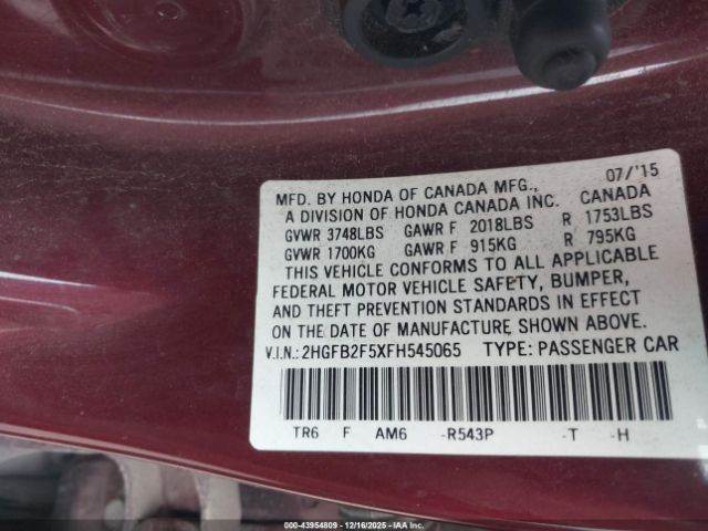 Honda Civic Lx Image 7