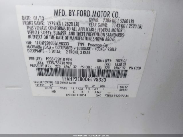 Ford Taurus Sel Image 4