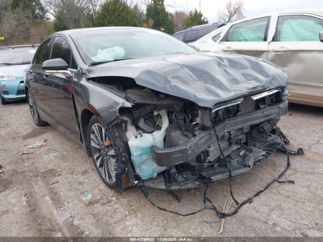  Salvage Lincoln MKZ Hybrid