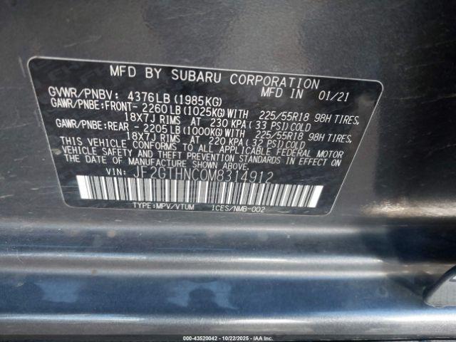 Subaru Crosstrek Limited Image 9