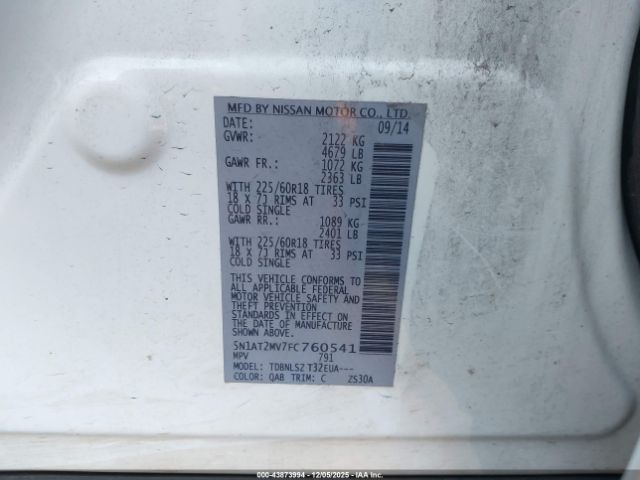 Nissan Rogue Sl Image 5