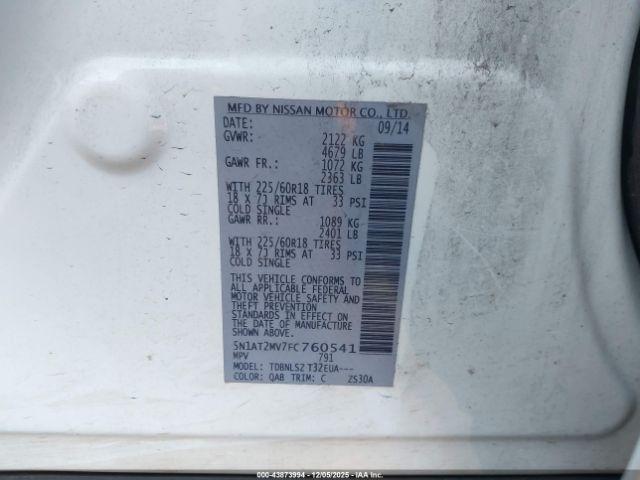 Nissan Rogue Sl Image 5