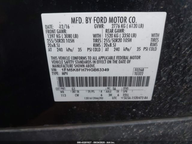 Ford Explorer Limited Image 9