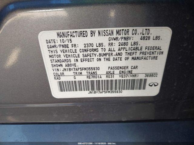 INFINITI Q50 Image 5