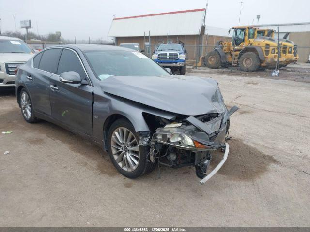  Salvage INFINITI Q50