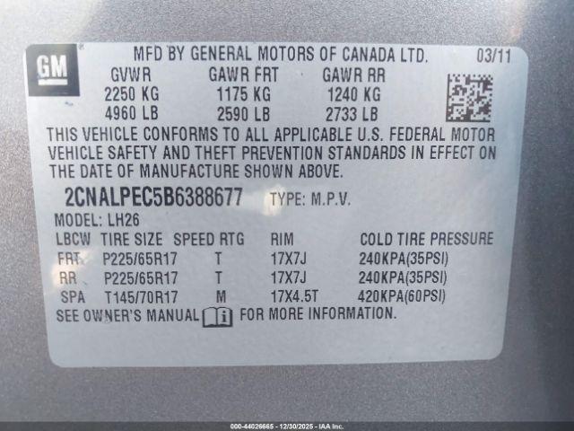 Chevrolet Equinox 2lt Image 8