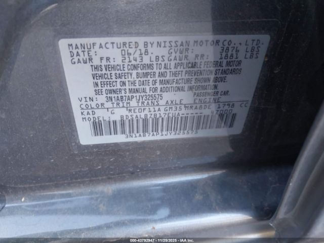 Nissan Sentra S Image 10