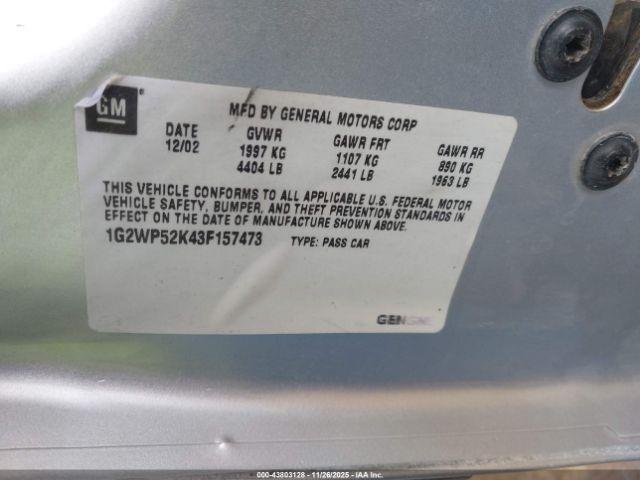 Pontiac Grand Prix Gt Image 3