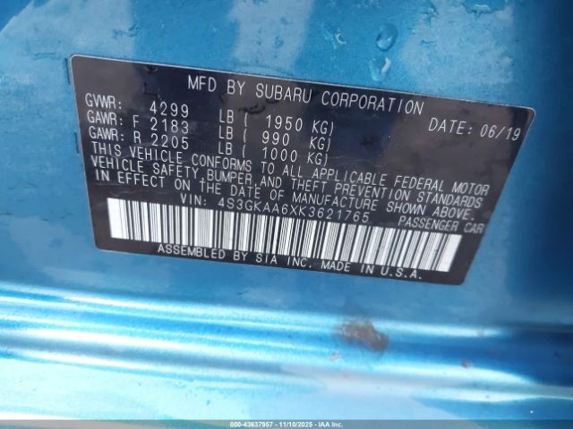 Subaru Impreza 2.0i Image 2