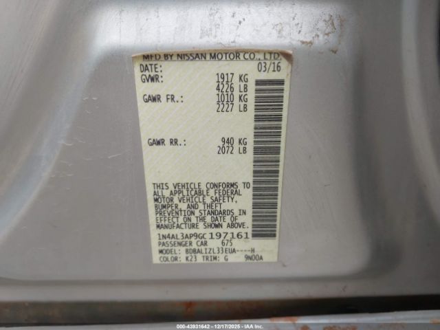 Nissan Altima 2.5 Sv Image 7