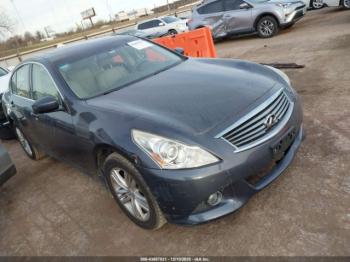  Salvage INFINITI G25x