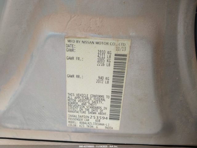 Nissan Altima 2.5 S Image 6