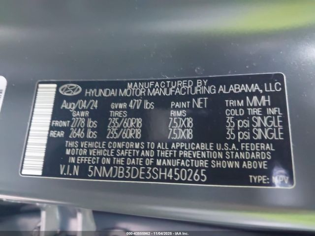 Hyundai TUCSON Sel Image 3