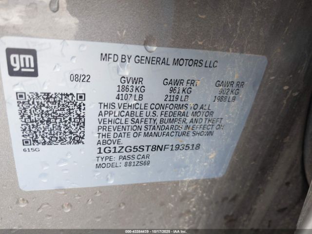 Chevrolet Malibu Fwd Rs Image 2