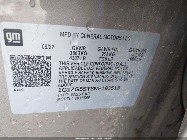 Chevrolet Malibu Fwd Rs Image 2