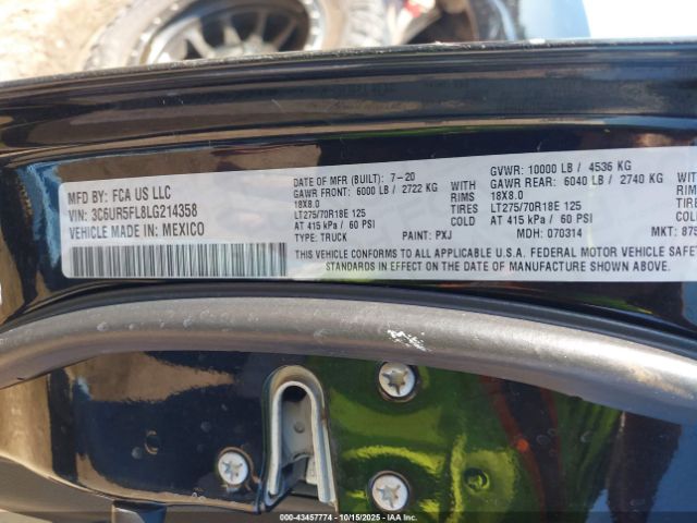 Ram 2500 Laramie  4x4 6'4 Box Image 8