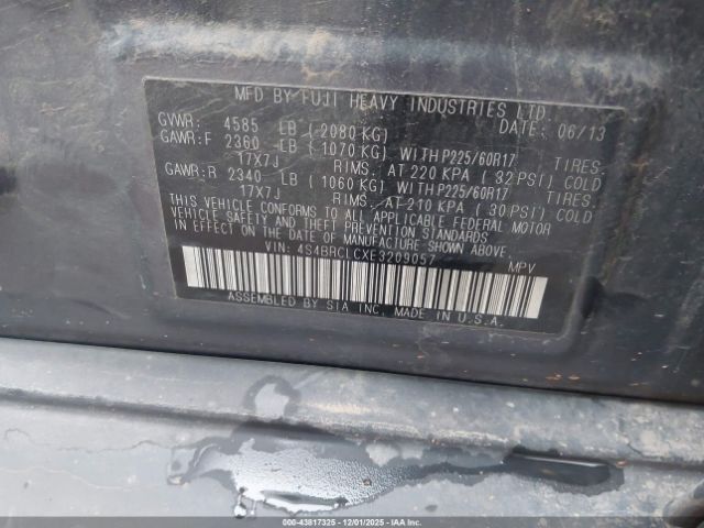 Subaru Outback 2.5i Limited Image 11