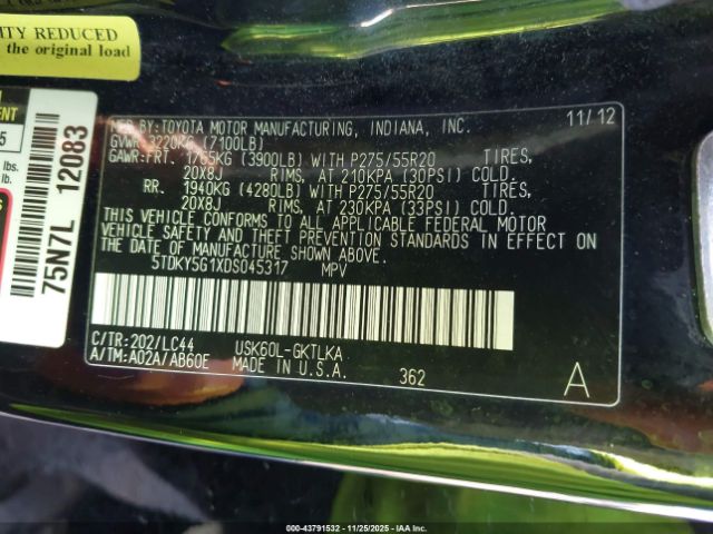 Toyota Sequoia Limited 5.7l V8 Image 7