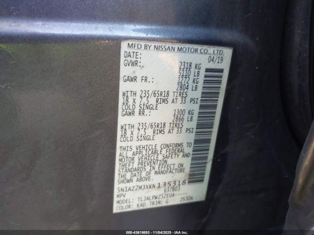 Nissan Murano S Image 13