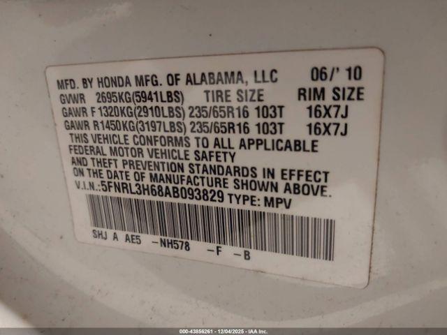 Honda Odyssey Ex-l Image 7