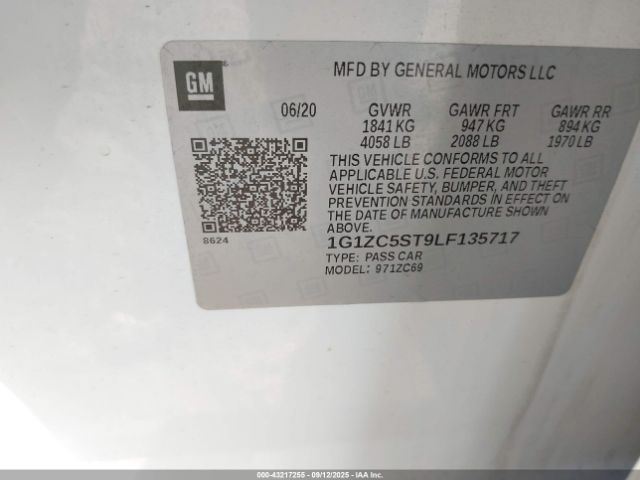 Chevrolet Malibu Fwd 1fl Image 15