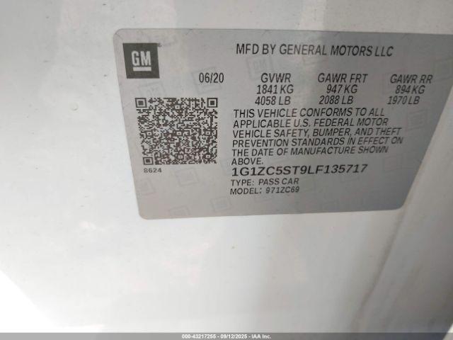 Chevrolet Malibu Fwd 1fl Image 15