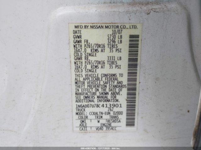 Nissan Frontier Se Image 14