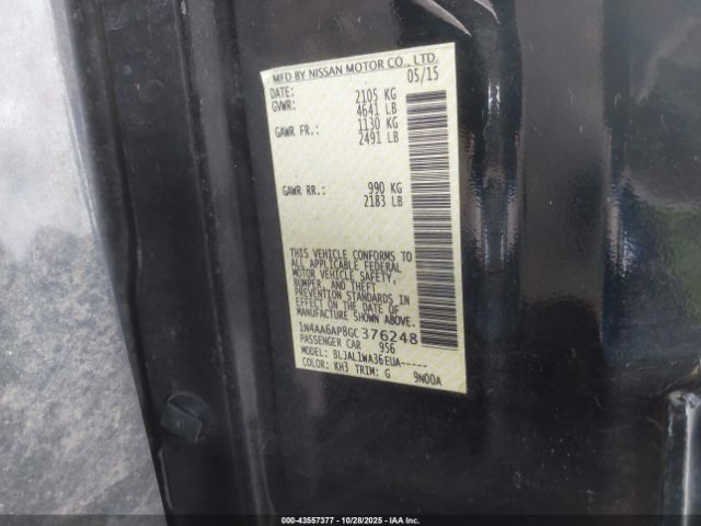 Nissan Maxima 3.5 Sr Image 17