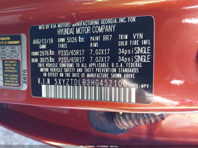 Hyundai SANTA FE 2.4l Image 8