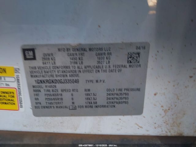 Chevrolet Traverse 1lt Image 6