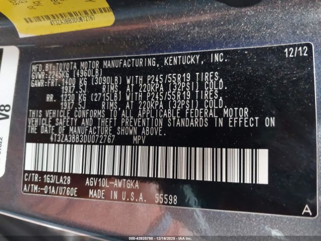 Toyota Venza Xle Image 15